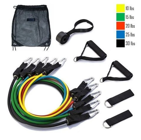 Deluxeband™-Home Fitness Resistance Gyms Band (11 Pcs/Set)