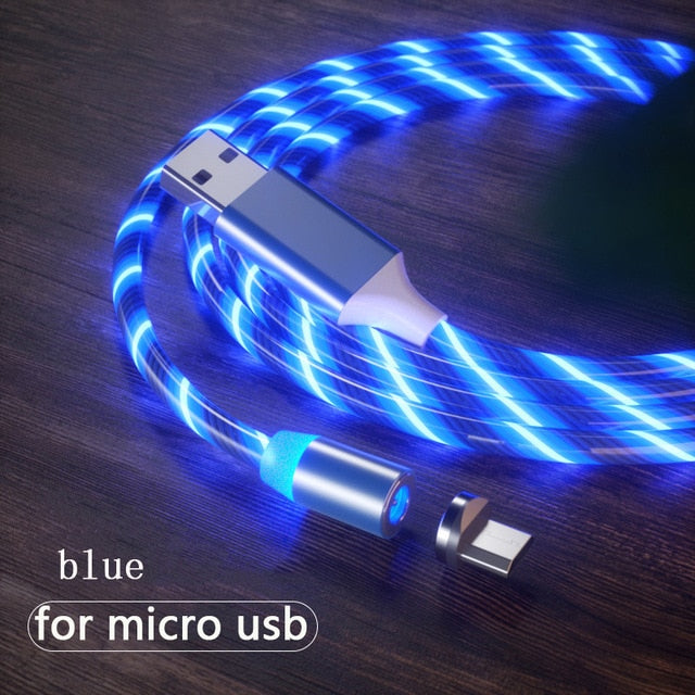 Led Magnetic Charging Cable