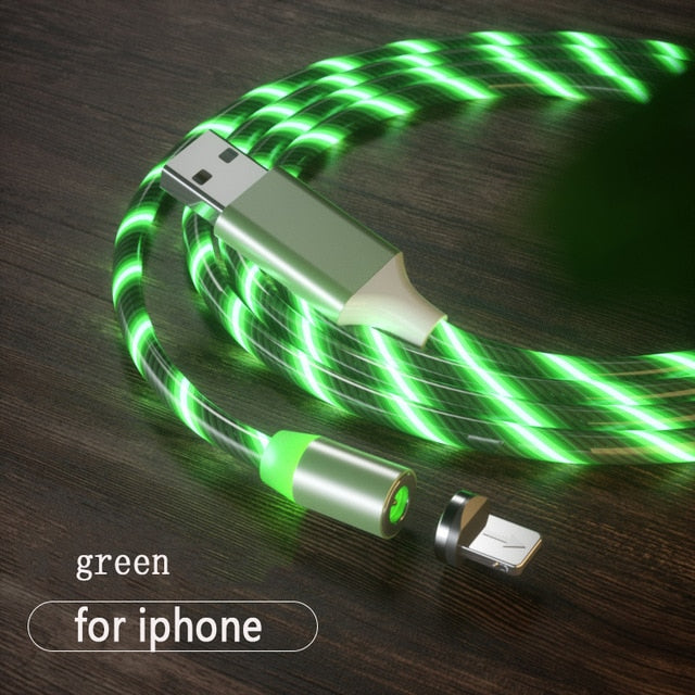 Led Magnetic Charging Cable