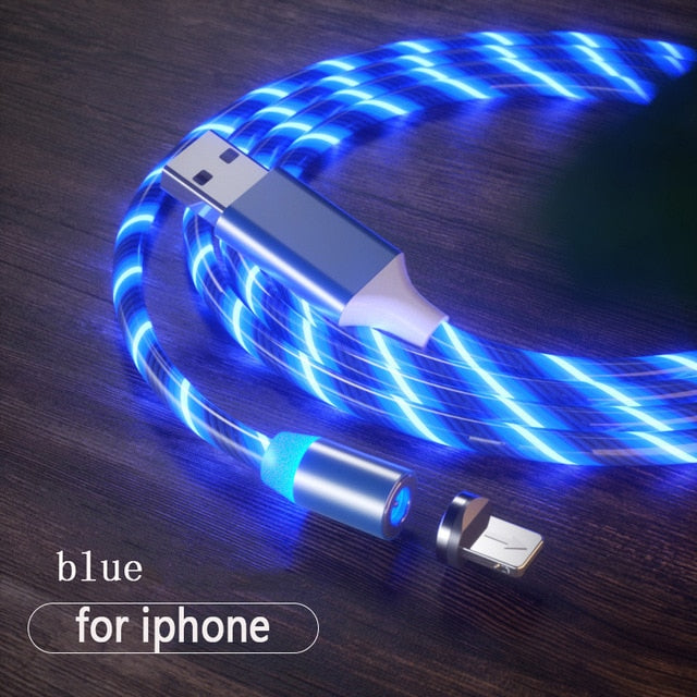 Led Magnetic Charging Cable