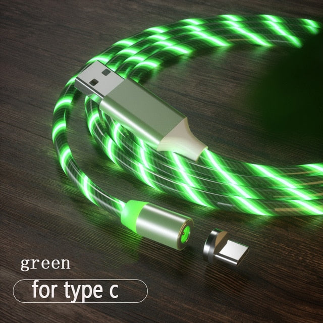 Led Magnetic Charging Cable